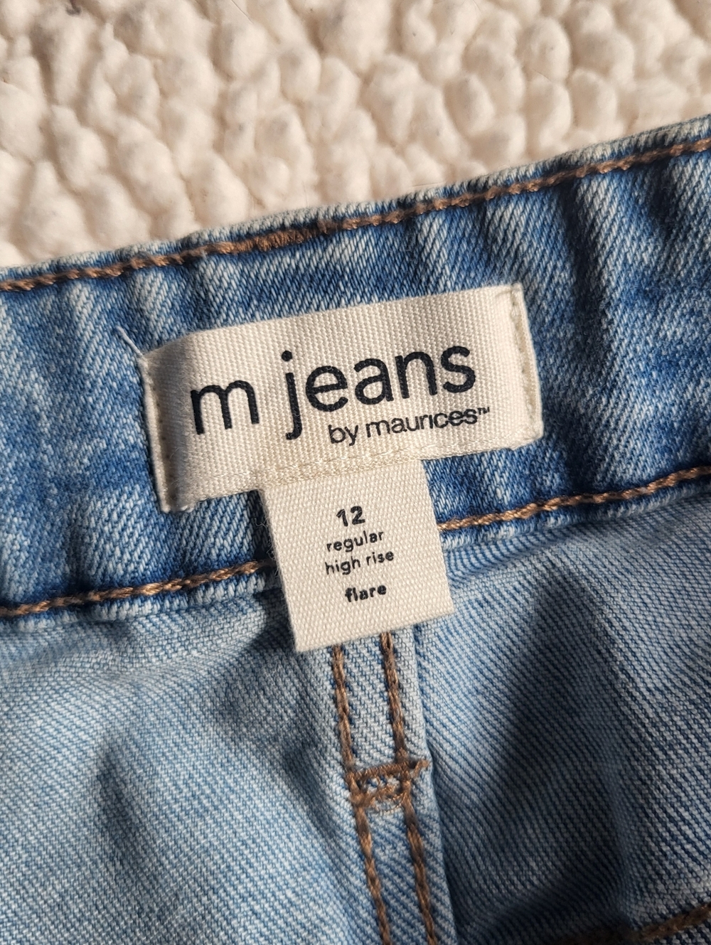 M jeans By Maurices Size 12R Flared - Picture 3 of 5